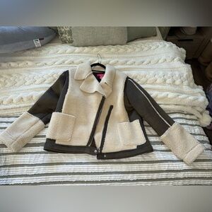 CATHERINE MALAND RINO Faux Fur Asymmetrical